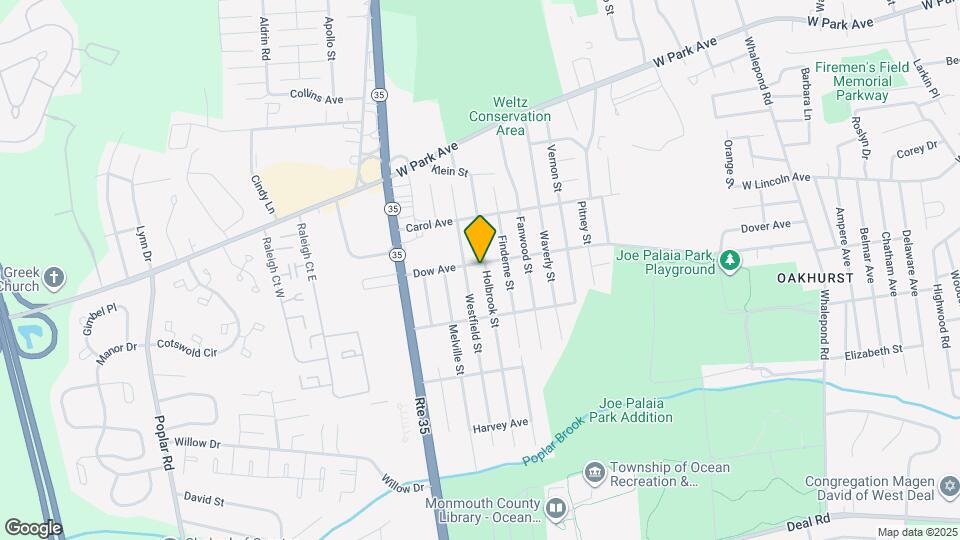 710 Dow Ave Map and Location Details