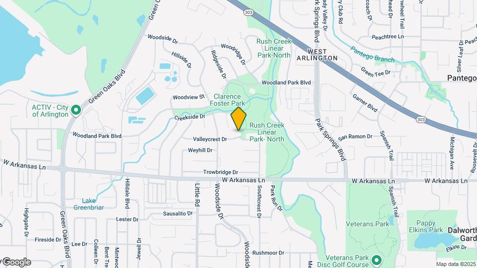 2114 Valleycrest Dr Map and Location Details