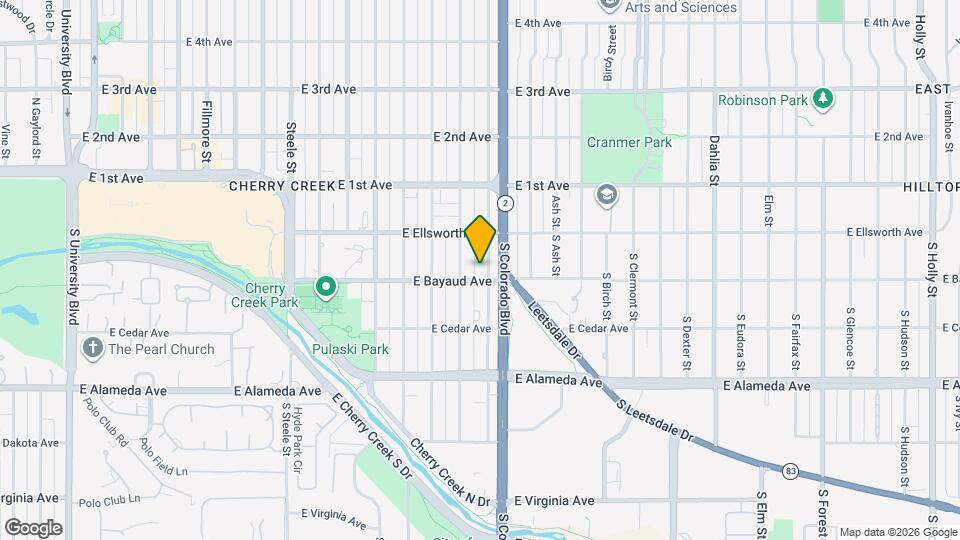 63 S Harrison St Map and Location Details