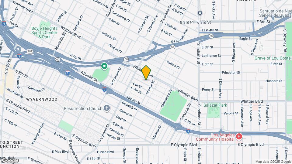 3453 Siskiyou St Map and Location Details