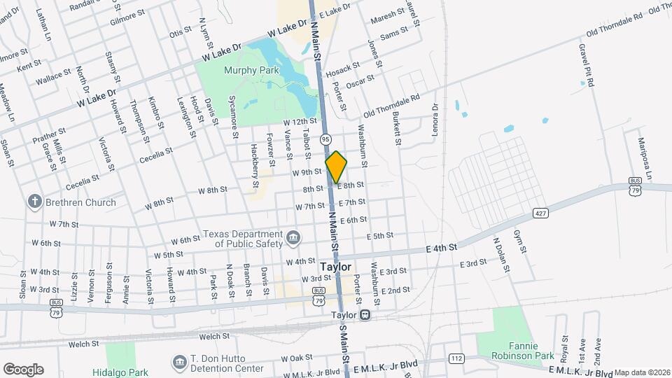 716 N Main St, Unit 1 Map and Location Details