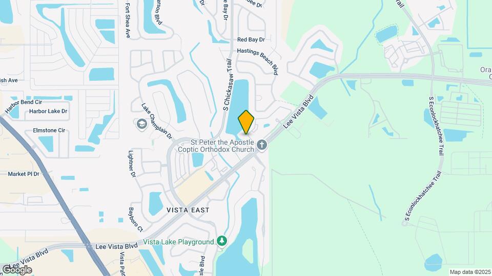 8981 Lee Vista Blvd Mapa y Detalles de la Ubicación
