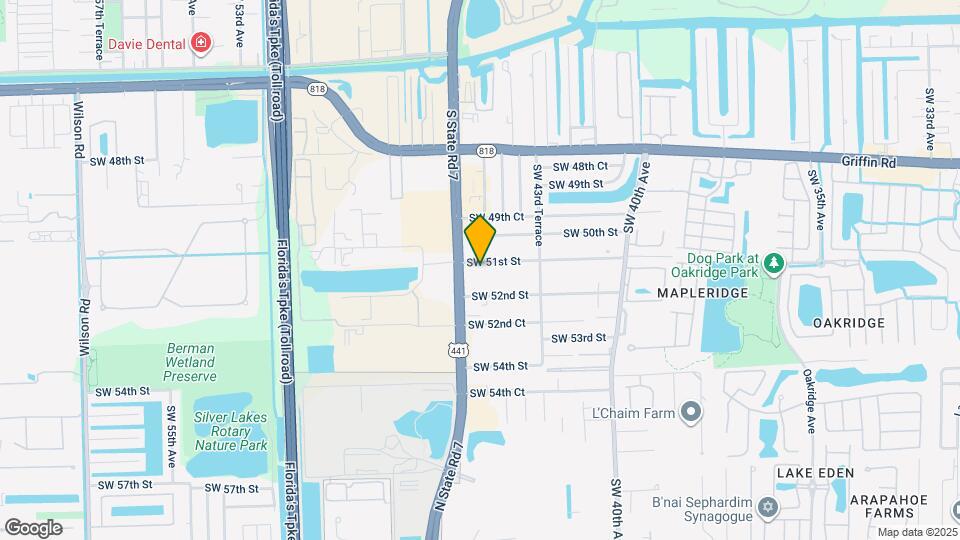 4546 SW 51st St Map and Location Details