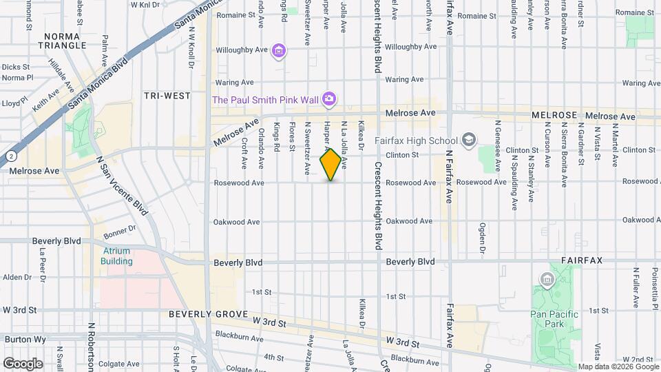 464 N Harper Ave Map and Location Details