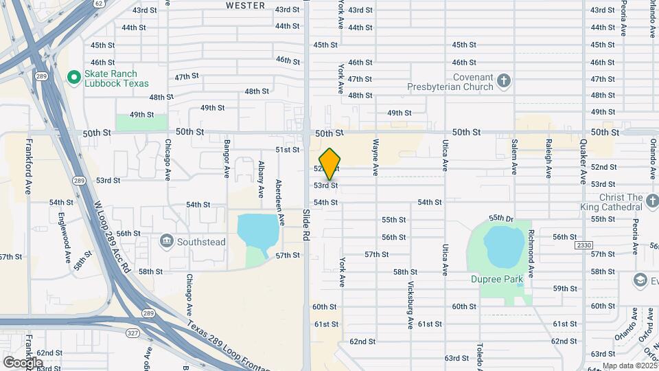 4803 45th St Map and Location Details