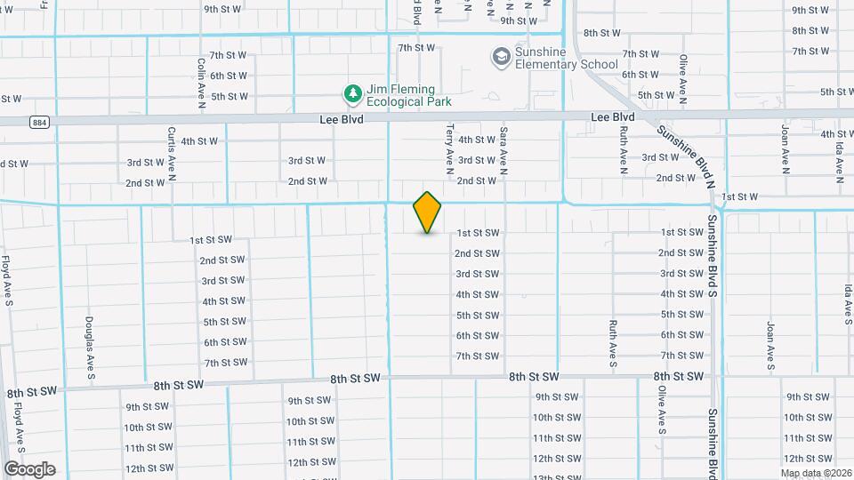 3609 1st St SW Map and Location Details