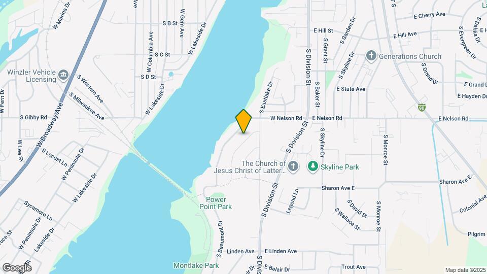 1426 S James Ave Map and Location Details