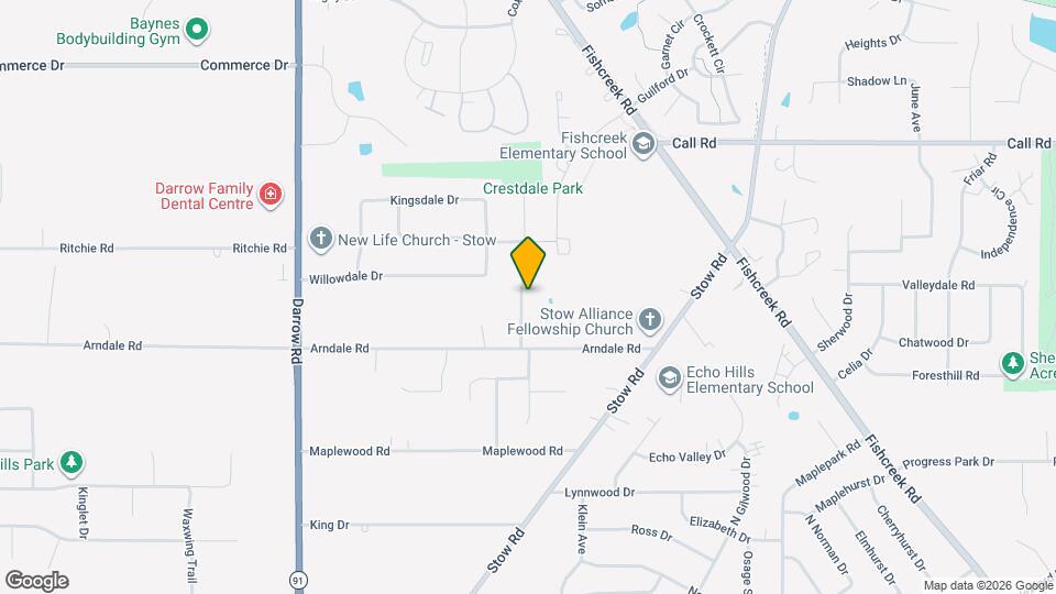 4447 Timberdale Dr Mapa y Detalles de la Ubicación