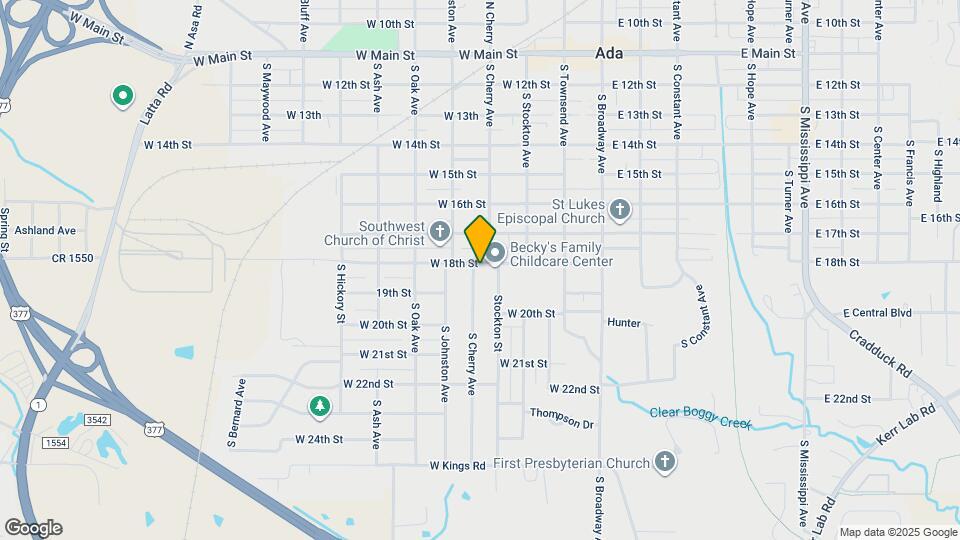 800 S Cherry Ave Map and Location Details