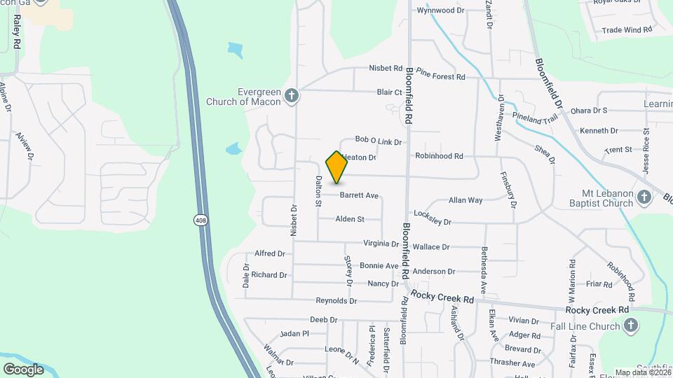 2875 Barrett Ave Map and Location Details