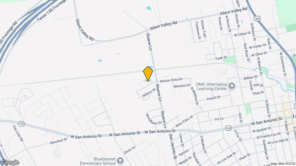 1309 Monte Vista Dr Mapa y Detalles de la Ubicación