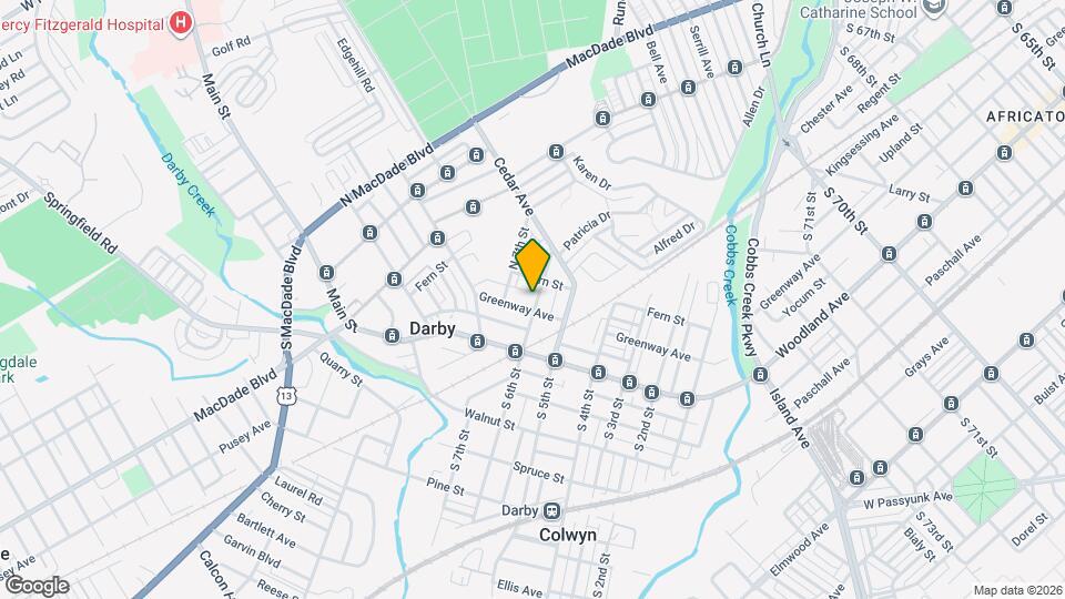 106 N 6th St Map and Location Details