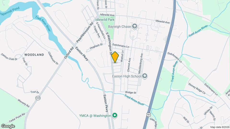 303 Oak Ave Map and Location Details