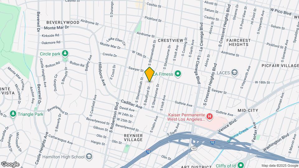 1932 S Bedford St, Unit 1932 Map and Location Details