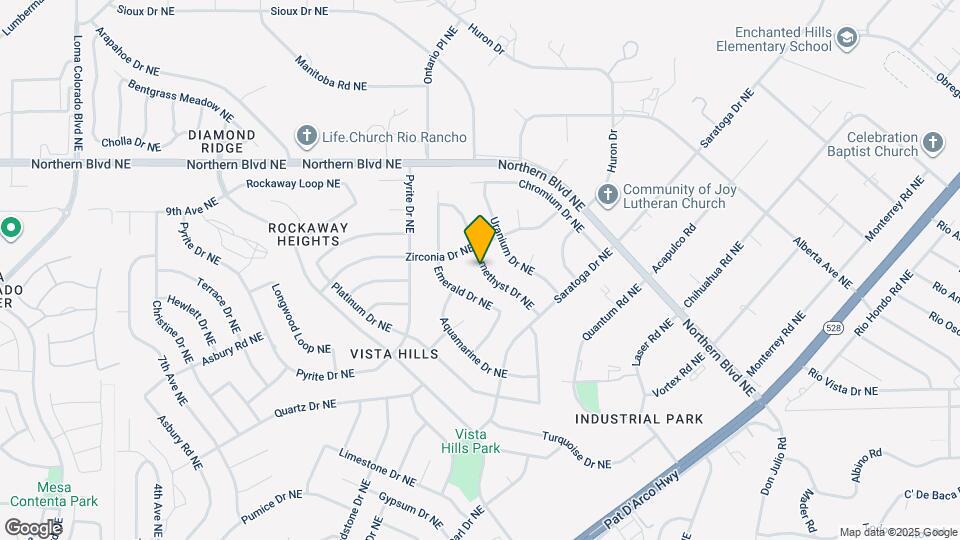 755 Amethyst Dr NE Mapa y Detalles de la Ubicación