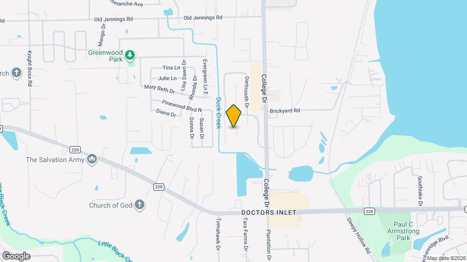2084 Frogmore Dr Map and Location Details
