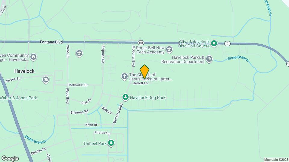 123 Jerrett Ln Map and Location Details