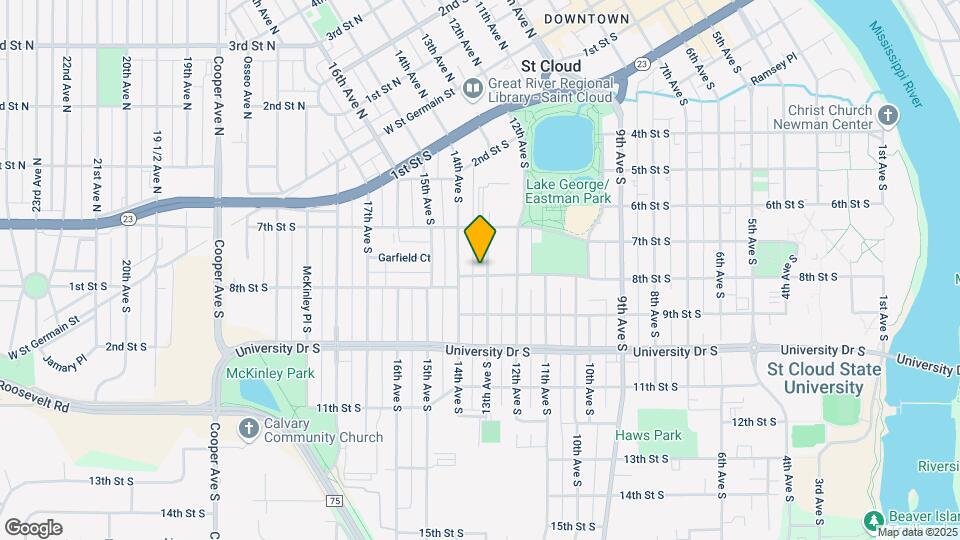 739 13th Ave S, Unit One Map and Location Details