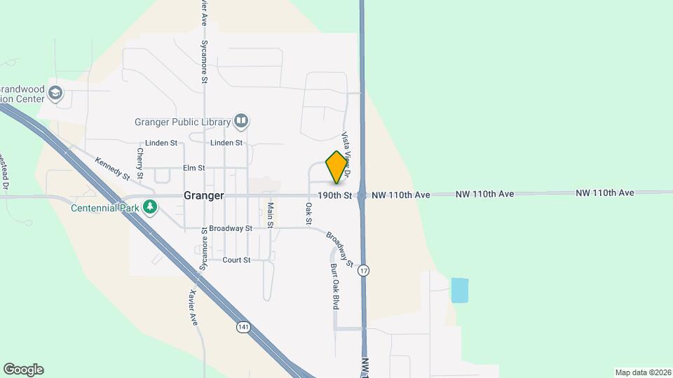 2017 Vista View Dr Mapa y Detalles de la Ubicación