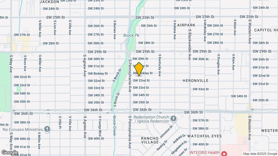 1617 SW 32nd St Map and Location Details