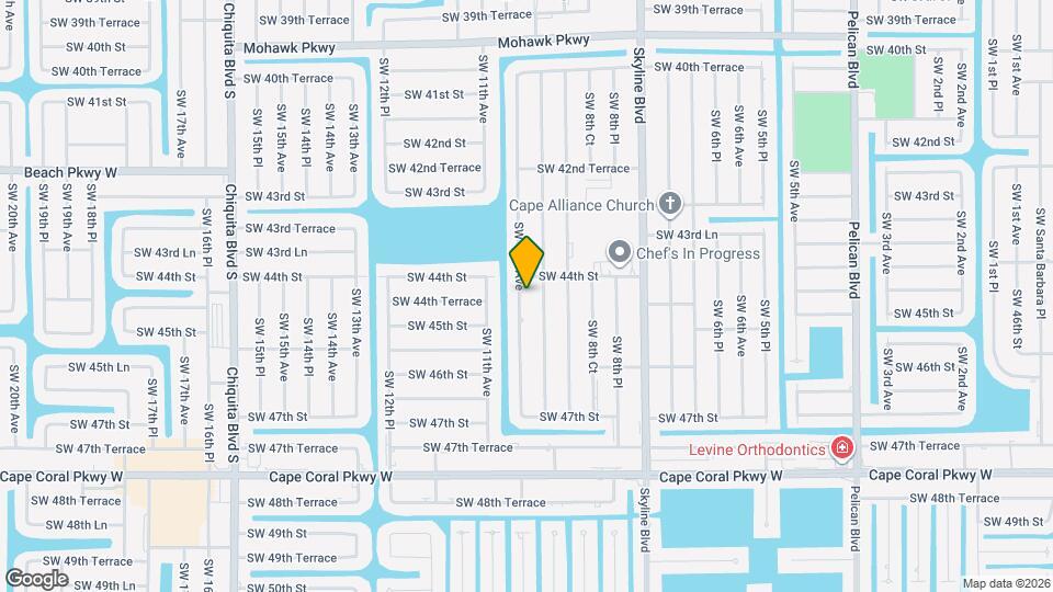 4413 SW 10th Ave Map and Location Details