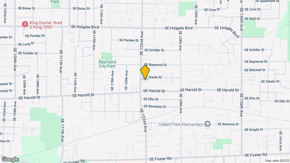 5312 SE 122nd Ave Map and Location Details