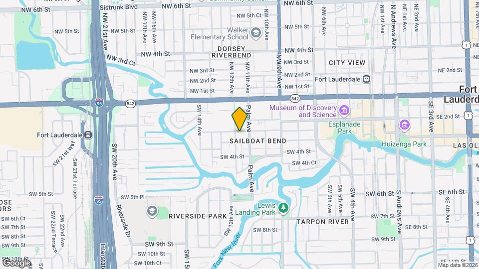 1122 SW 2nd Ct Mapa y Detalles de la Ubicación