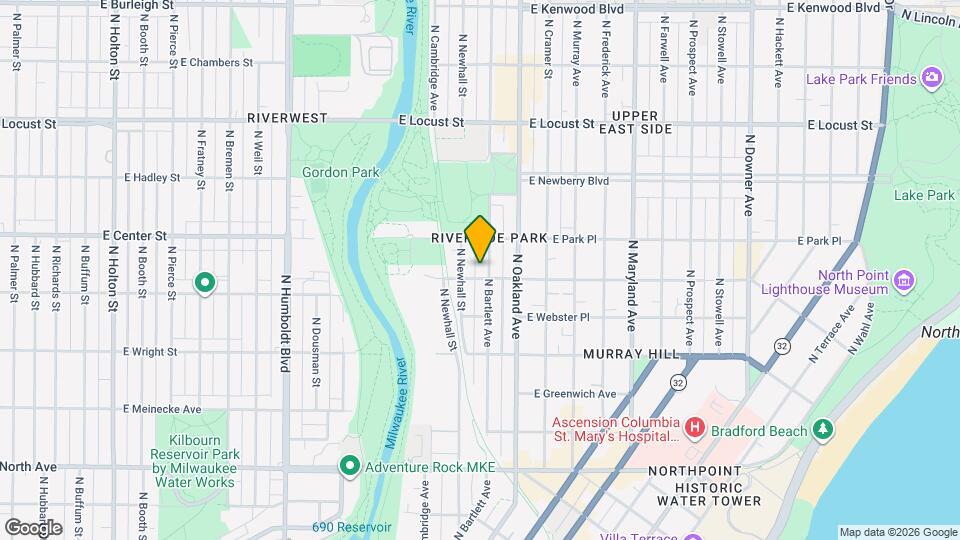 1624 E Belleview Pl Mapa y Detalles de la Ubicación