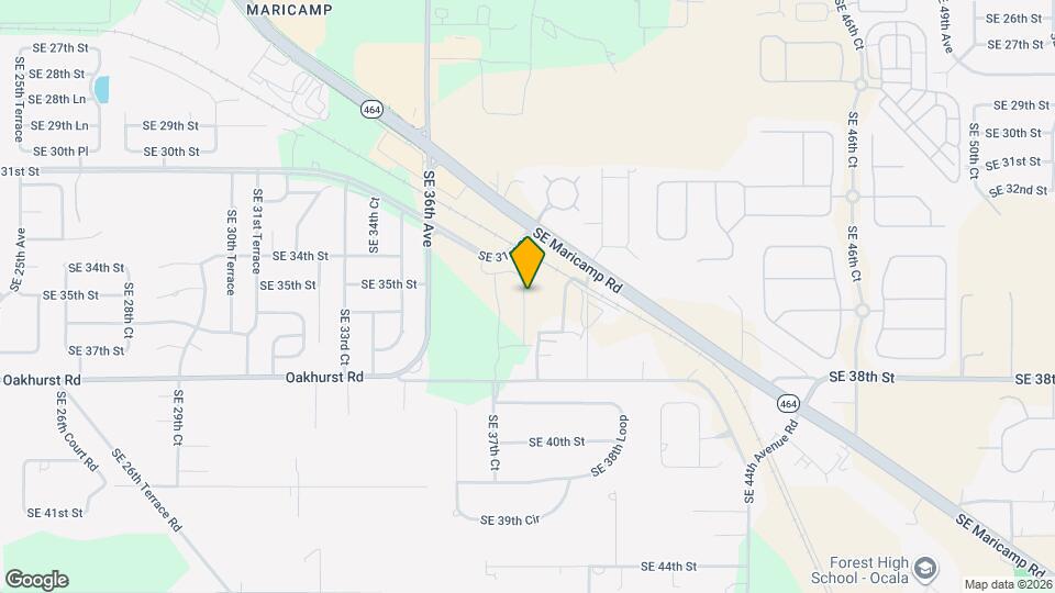 3519 SE 37th Ave Rd Map and Location Details