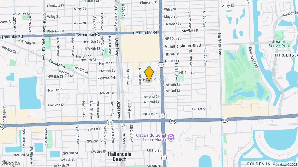 329 NE 4th St Map and Location Details