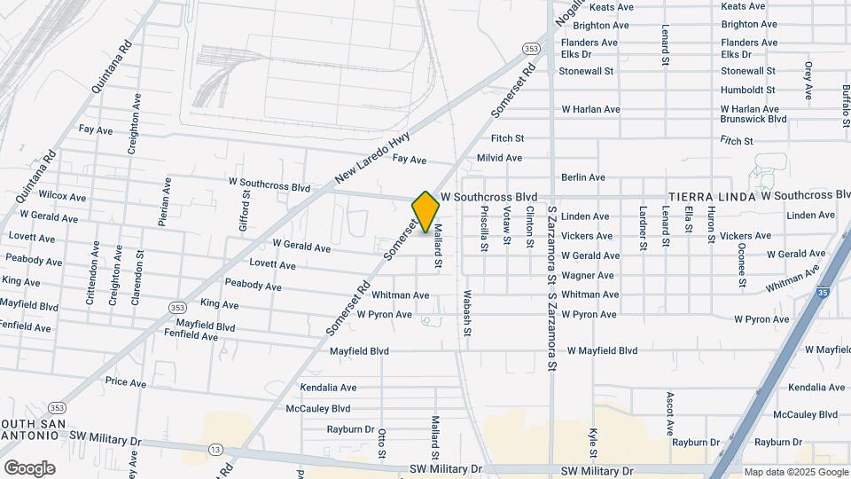 1416 Vickers Ave Map and Location Details