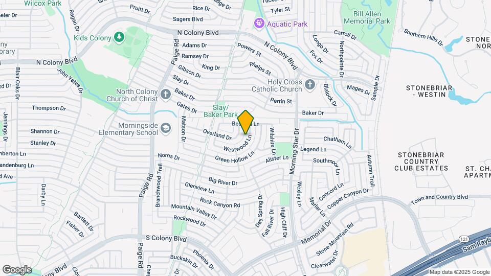 5632 Westwood Ln Map and Location Details