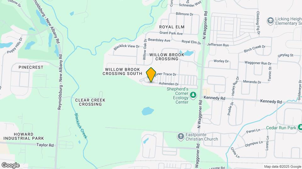 7867 Ashenden Dr Mapa y Detalles de la Ubicación