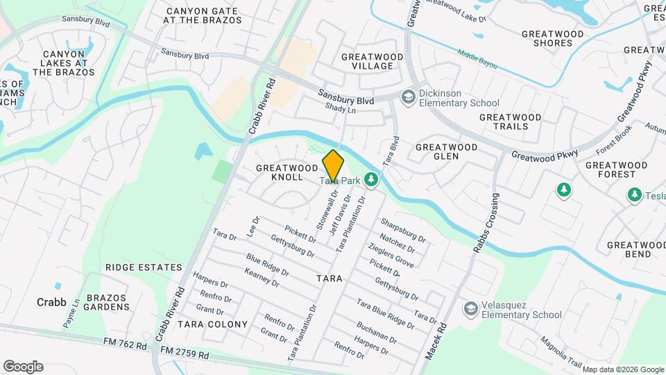 635 Stonewall Dr Map and Location Details