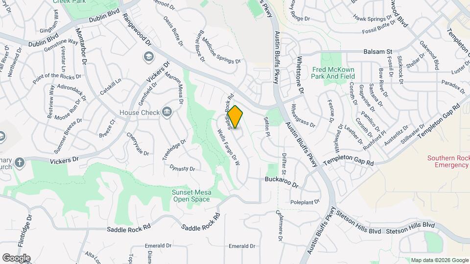 5625 Saddle Rock Rd Map and Location Details