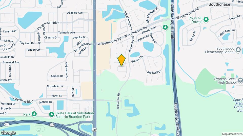 1718 Putney Cir Map and Location Details
