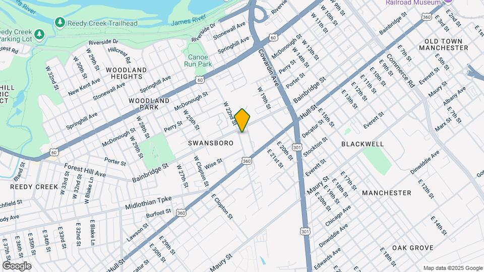 75 W Pilkington St Map and Location Details