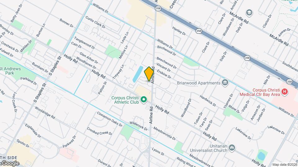 6208 Hidden Cove Map and Location Details