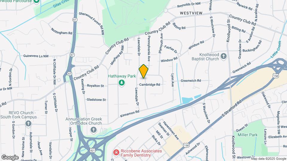 348 Pennsylvania Ave Map and Location Details