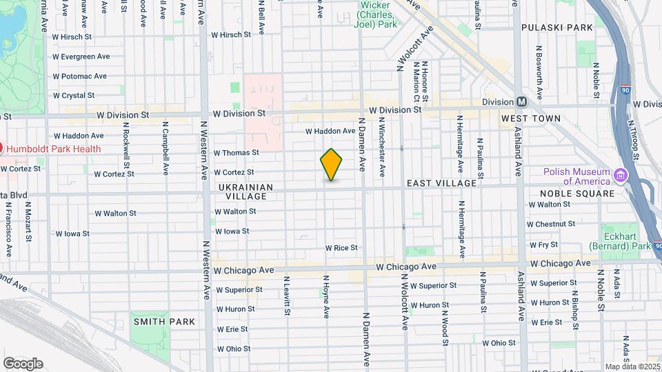 2050 W Augusta Blvd, Unit 3 Map and Location Details