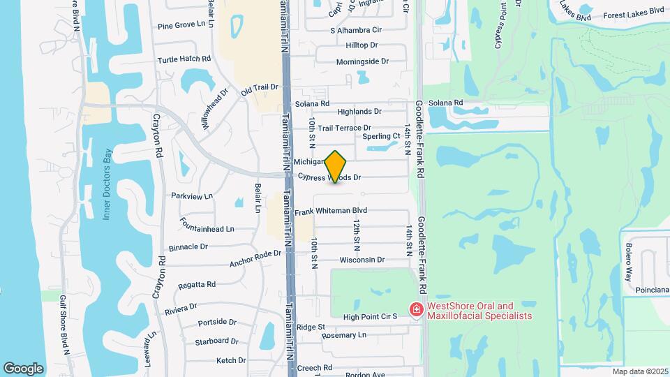 1081 Hollygate Ln Map and Location Details