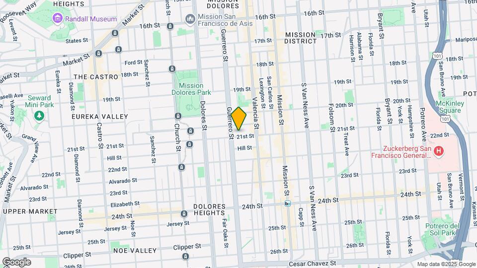 3370-3372 21st St Map and Location Details