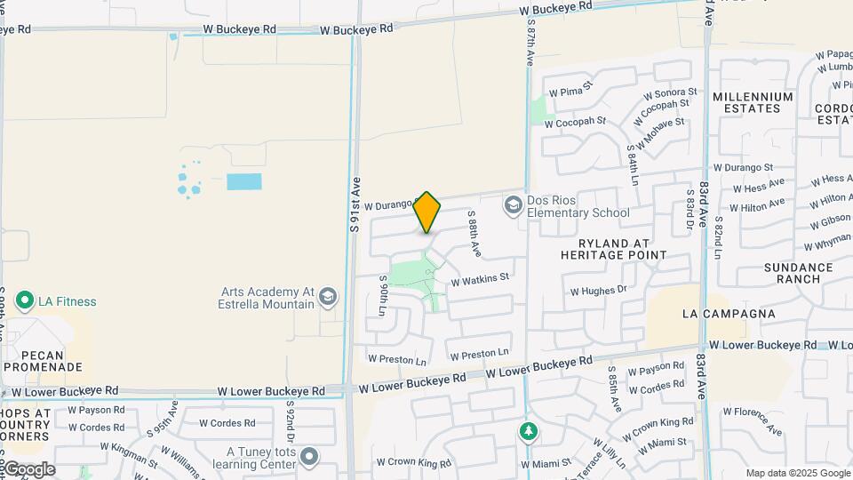 8866 W Hilton Ave Mapa y Detalles de la Ubicación