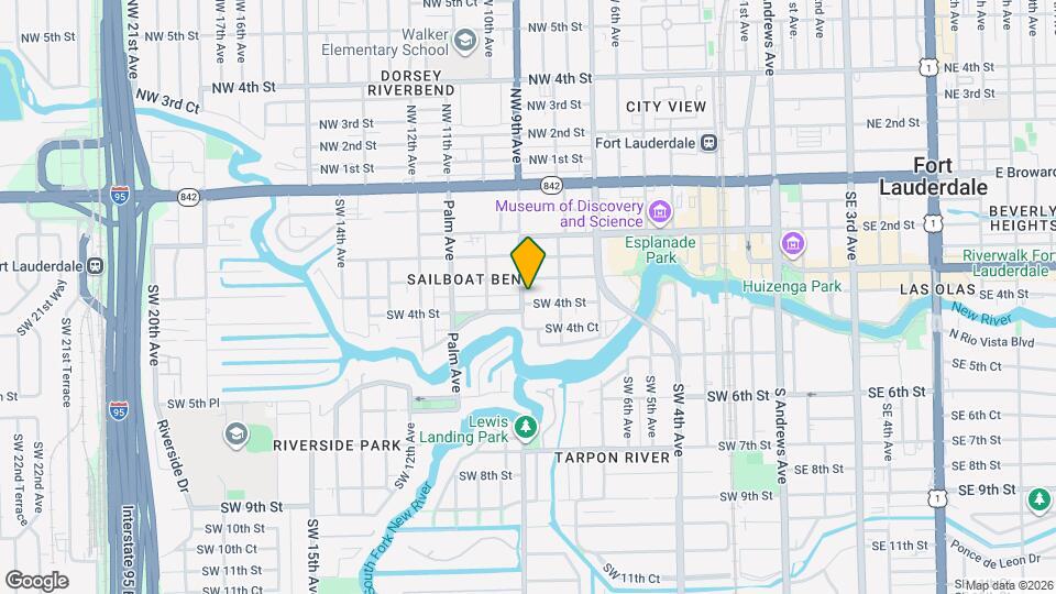 835 SW 4th St Map and Location Details