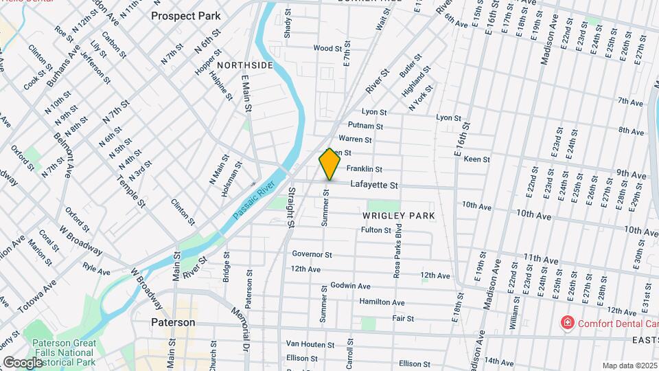 62 Lafayette St Map and Location Details