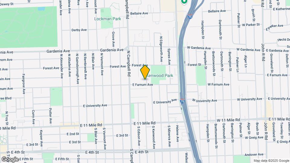 609 N Dorchester Ave Map and Location Details