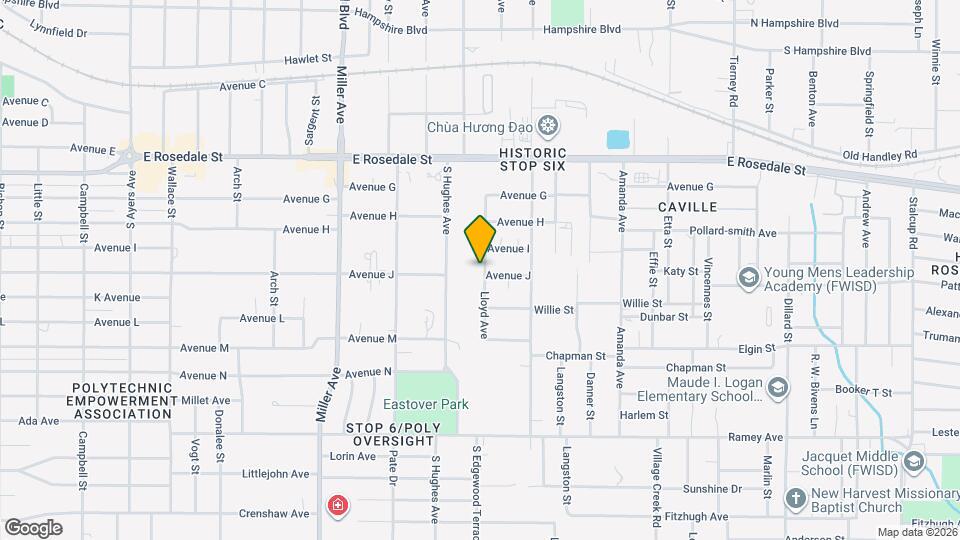 1720 Lloyd Ave Map and Location Details