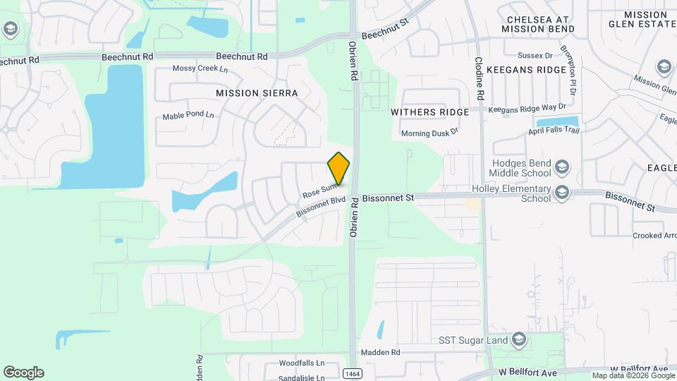 17619 Rose Summit Ln Map and Location Details