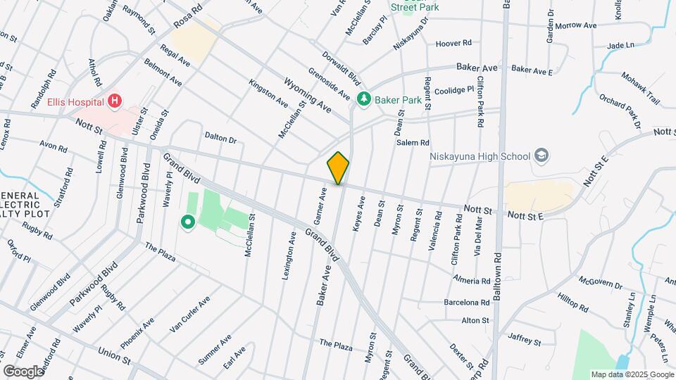 1832 Nott St Mapa y Detalles de la Ubicación