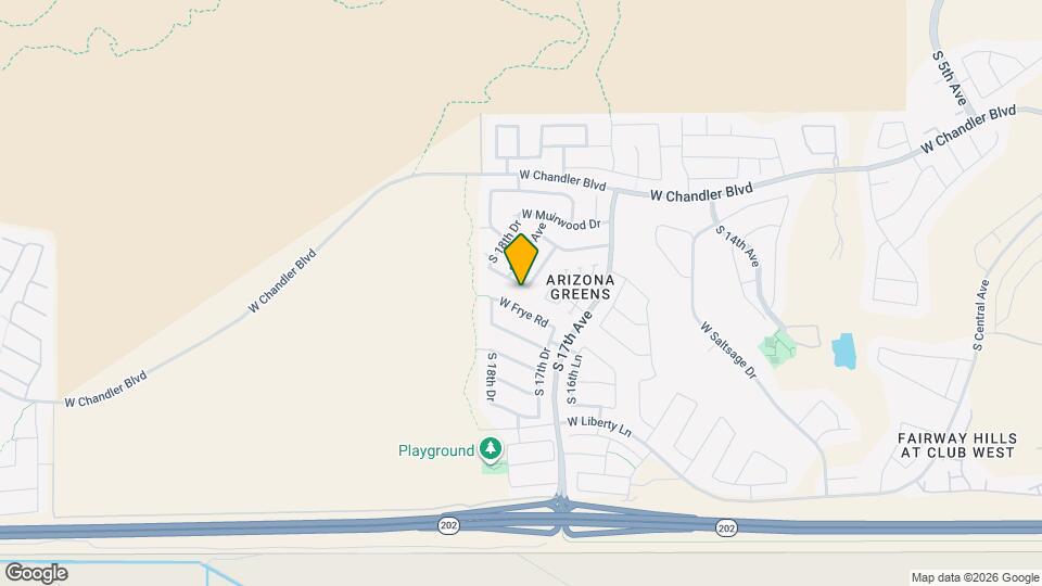 1751 W Amberwood Dr Map and Location Details